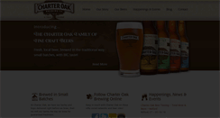 Desktop Screenshot of charteroakbrewing.com